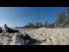 Time Lapse circulaire à Manly Beach.